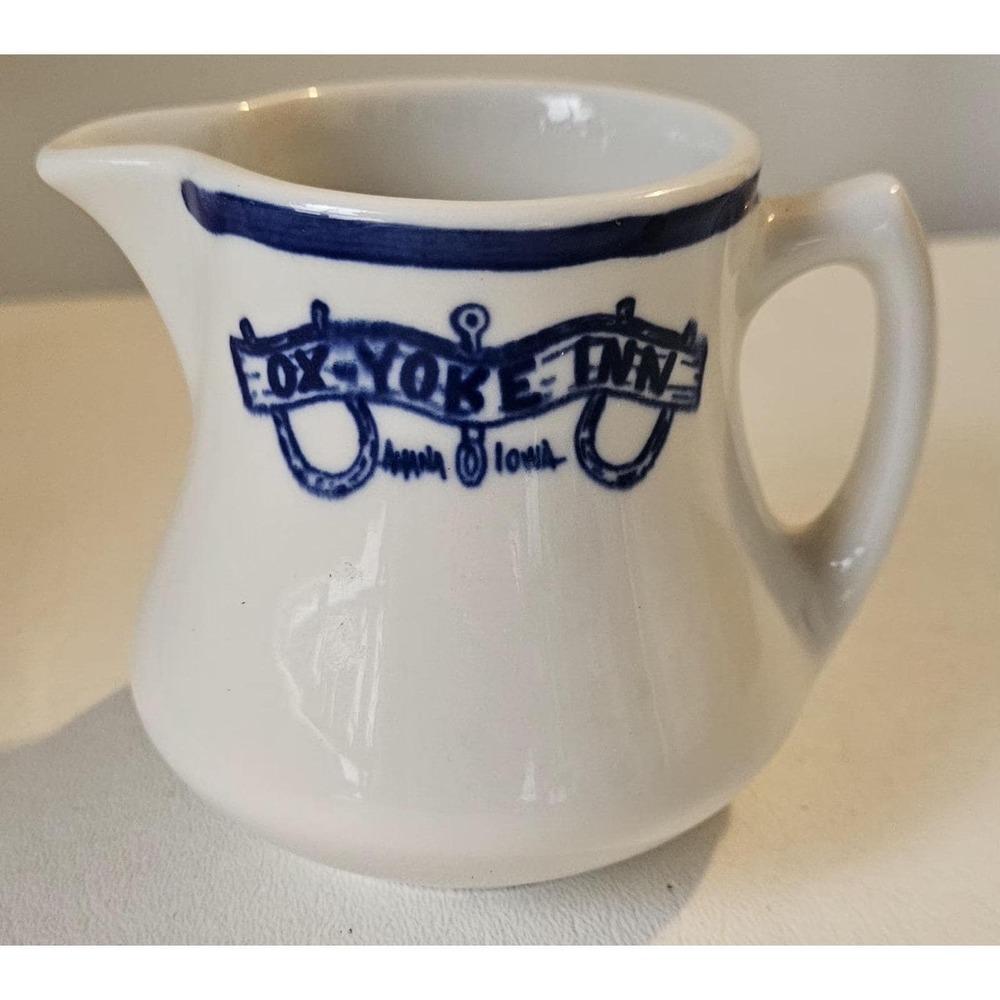 Restaurant Ware Creamer Pitcher Ox Yoke Inn Amana Iowa Walker